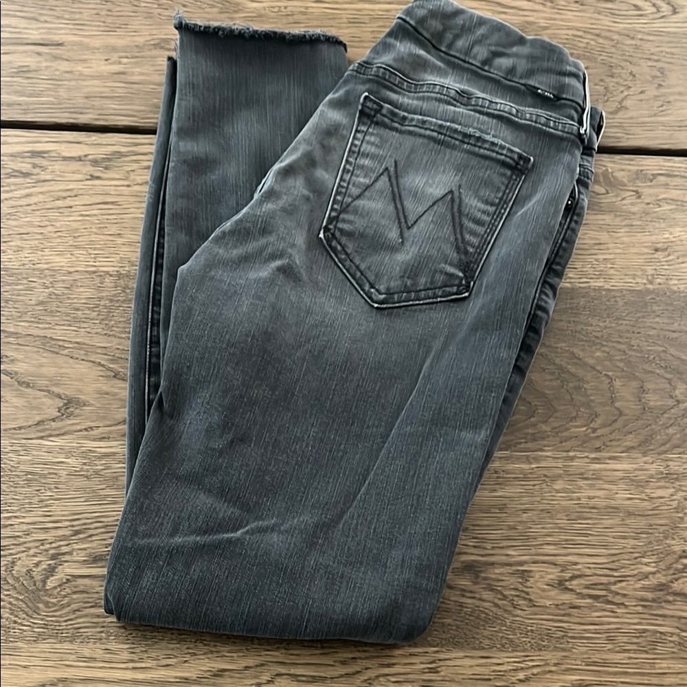 Mother The Looker Ankle Fray Jeans